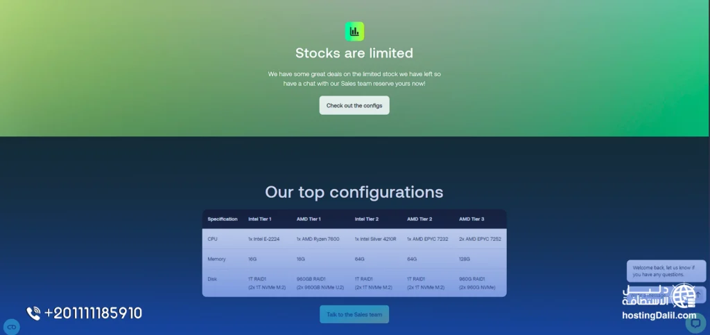 Dedicated Servers for Hosting