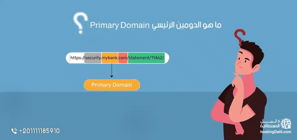 الدومين الرئيسي primary domain