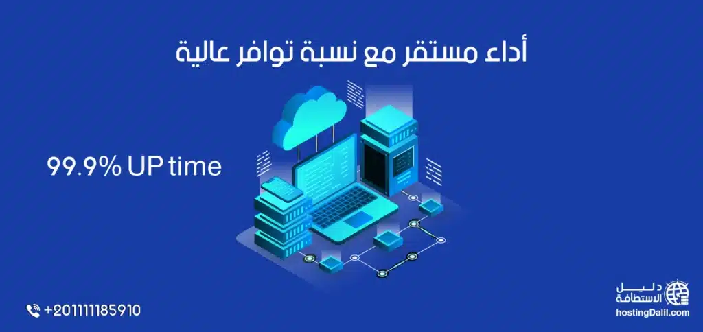 أداء استضافة جرين جيكز مستقر مع نسبة توافر عالية
