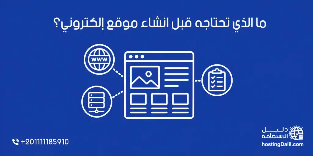 متطلبات انشاء موقع الكتروني - عوامل نجاح الموقع الإلكتروني