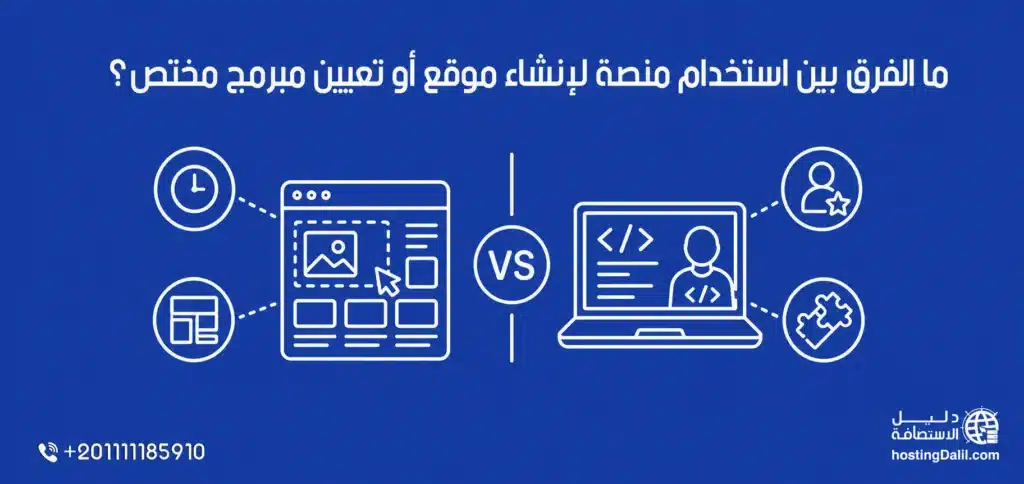 الفرق بين انشاء موقع ووردبريس و انشاء موقع مع تعين مبرمج مختص