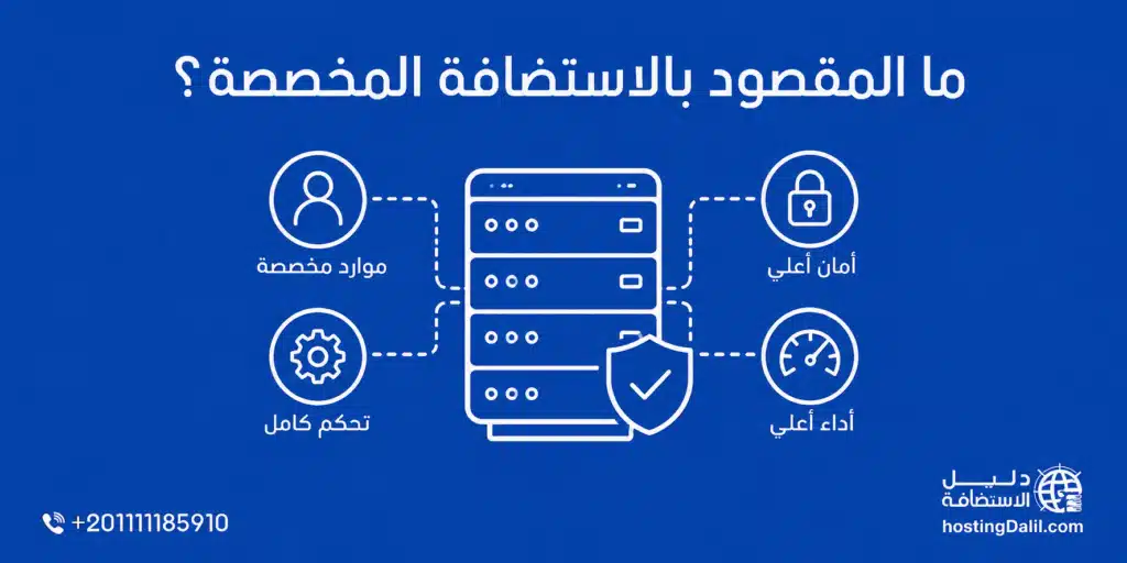 ما المقصود بالاستضافة المخصصة؟ استضافة السيرفرات المخصصة