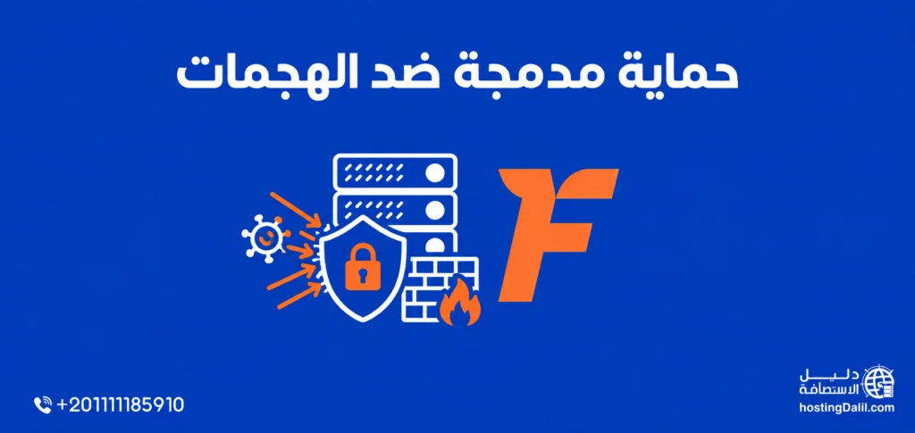 حماية مدمجة ضد الهجمات